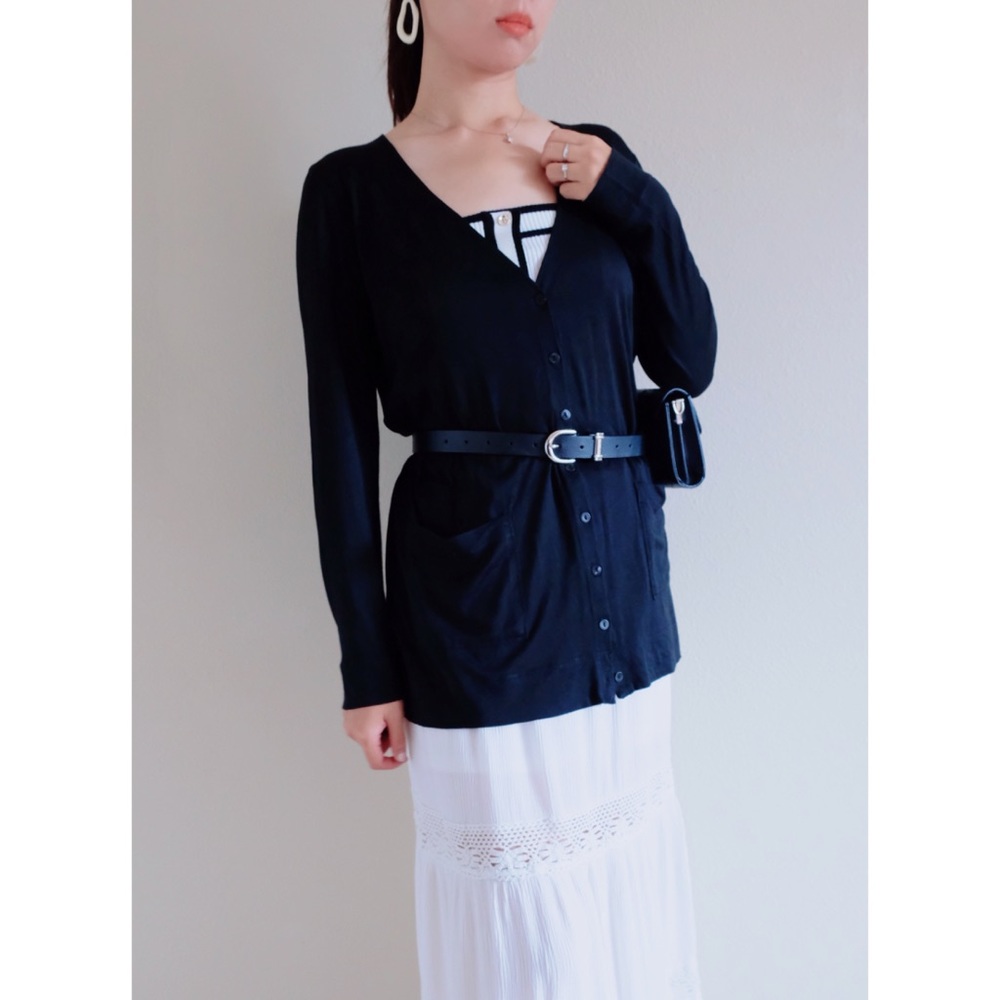 Eileen Fisher Silk Blend Cardigan